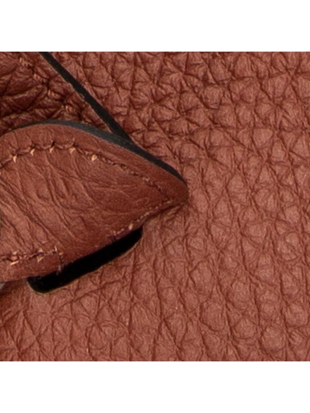★SOLD★ Hermes Evelyne Noisette Togo Leather Handbag - Picture 10 of 10